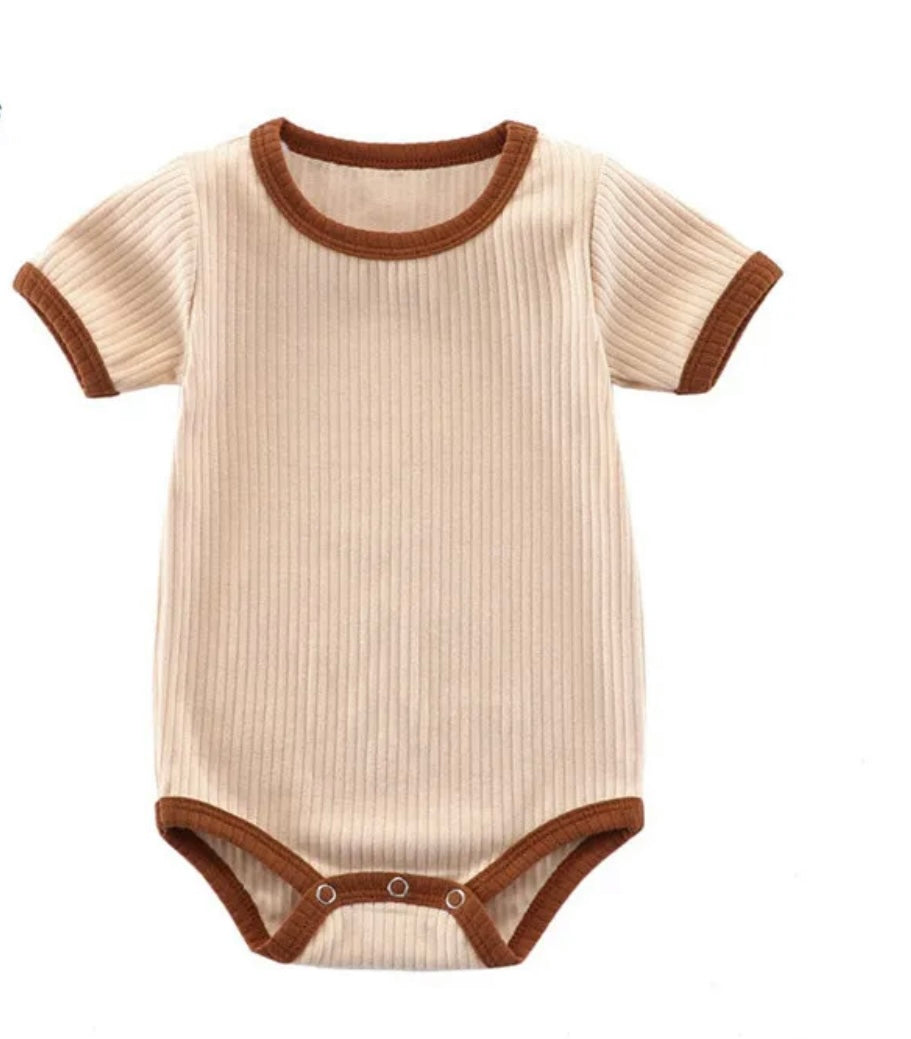 Baby Boy Ribbed Onesie