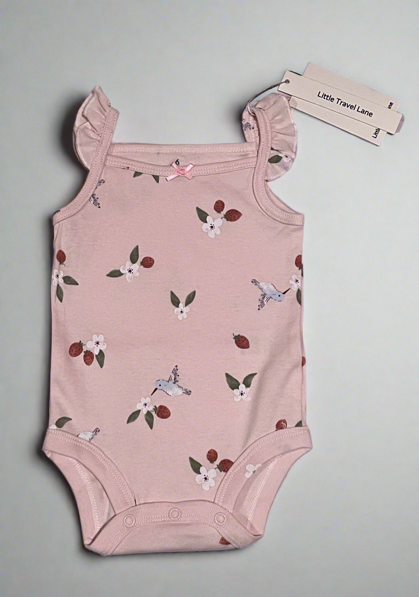 Baby Girl Hummingbird Onesie